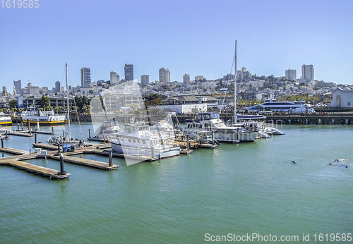 Image of harbour in San Francisco