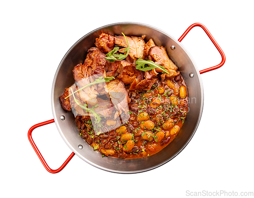 Image of Bean stew with smoked pork hock