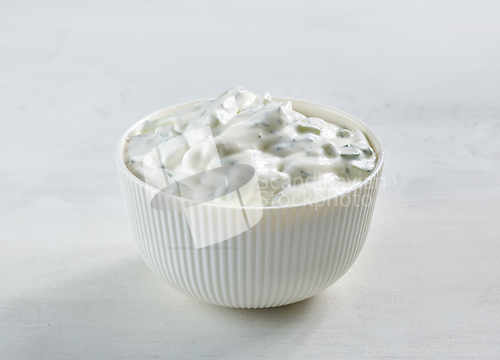 Image of bowl of sour cream or greek yogurt