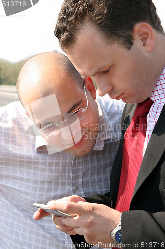 Image of two businessman