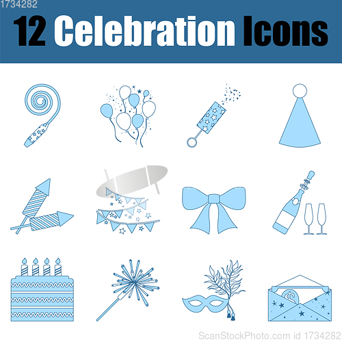 Image of Celebration Icon Set