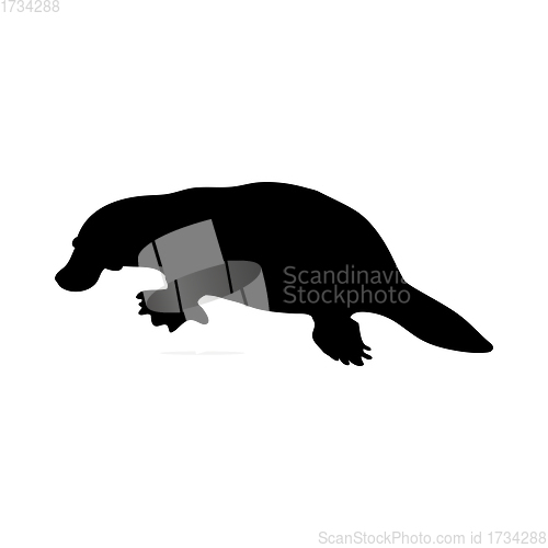 Image of Platypus Silhouette