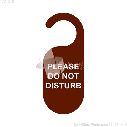 Image of Don\'t Disturb Tag Icon