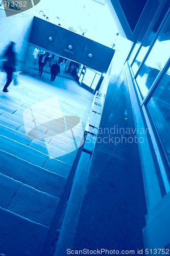 Image of stairway in underpass