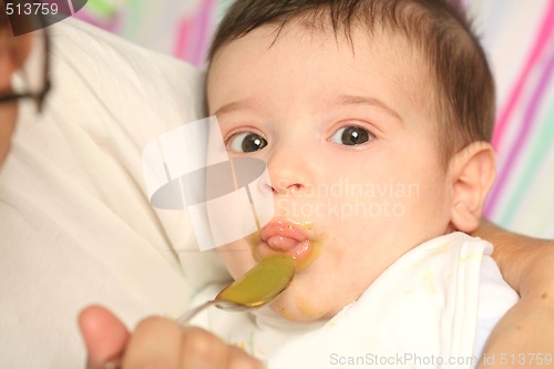 Image of baby lunch
