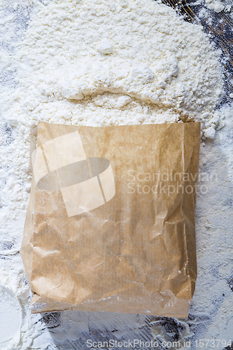 Image of paper bag of flour