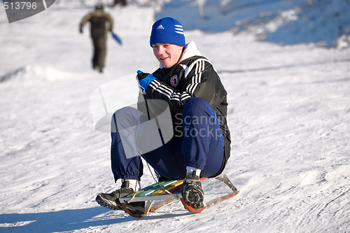 Image of Fun high speed sledding 4