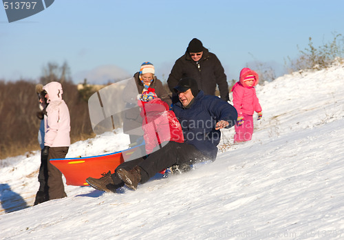Image of Fun high speed sledding 5