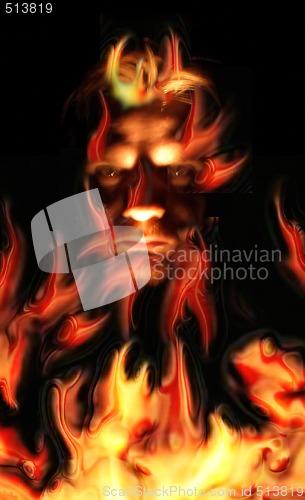 Image of fire  evil