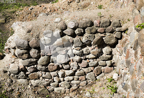 Image of a cracked part of the wall