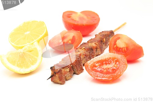 Image of lemon tomato kebab