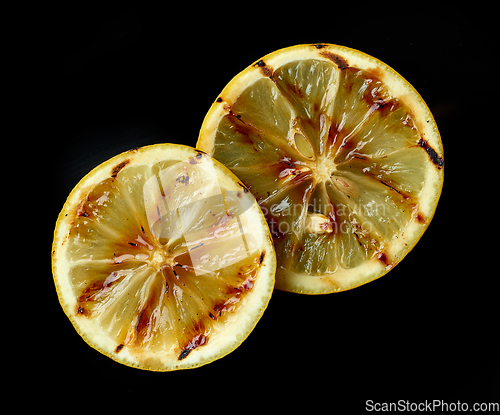 Image of grilled lemon slices