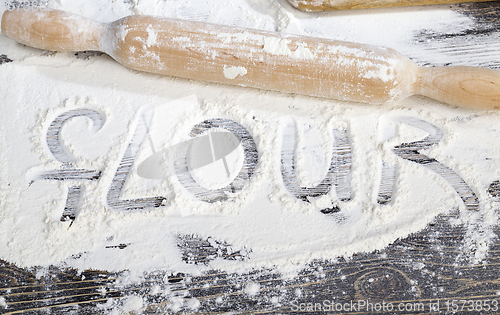 Image of inscription flour