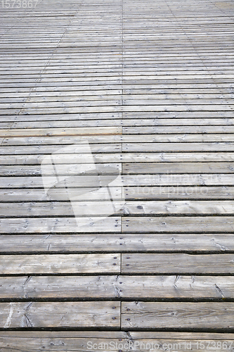 Image of road made of wood