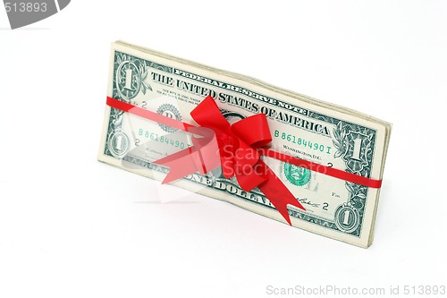 Image of dollars gift