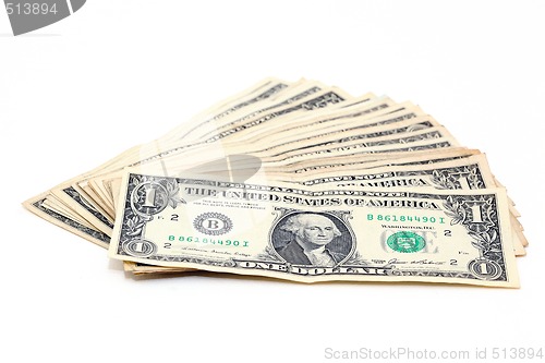 Image of stack og dollars