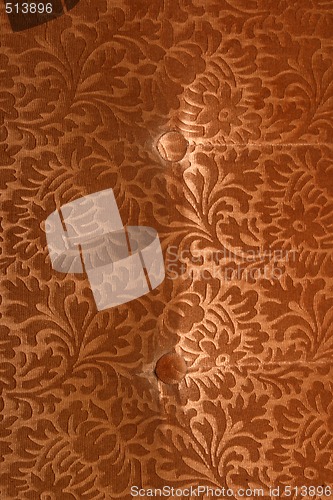 Image of retro velvet fabric