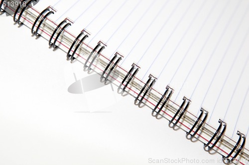 Image of spiral notebook