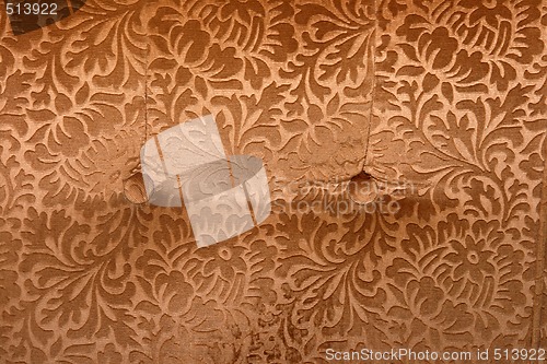 Image of gold velvet