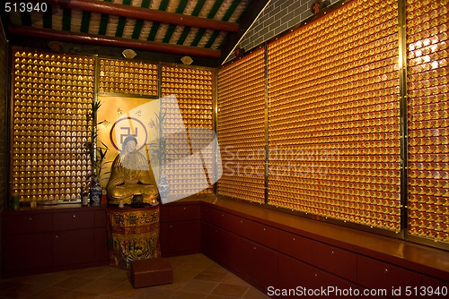 Image of Interior of Chinese temple