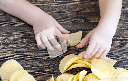 Image of potato chips