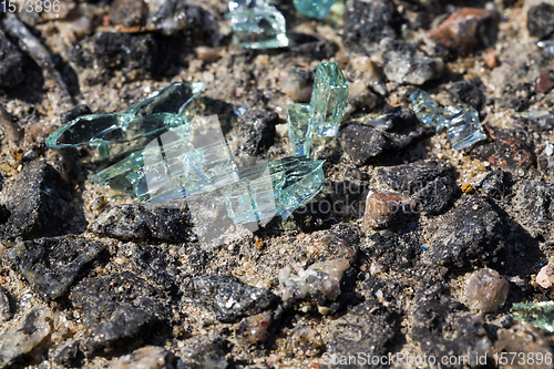 Image of glass from the car