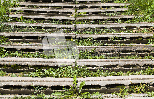 Image of homemade stairs