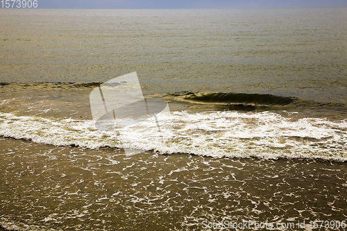 Image of salt water in the sea