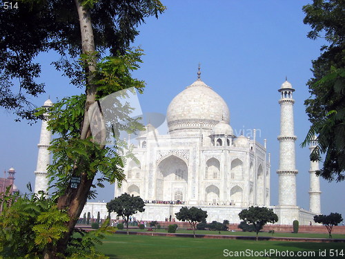 Image of Unique Taj Mahal. Agra. India