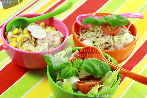 Image of Small healthy salads