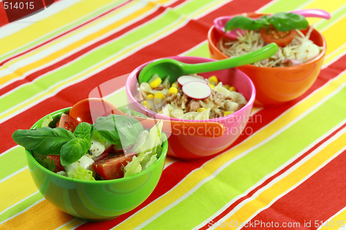 Image of Small healthy salads