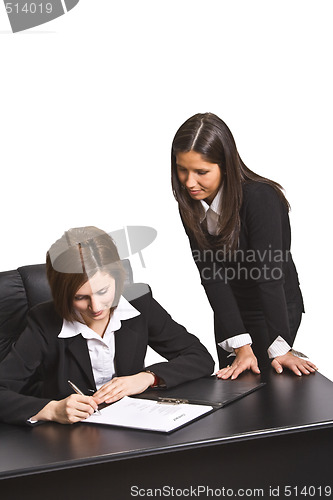 Image of Signing the contract