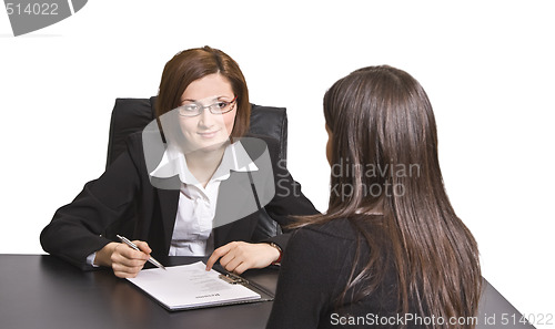 Image of Business interview