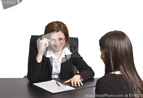 Image of Business interview