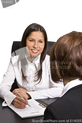 Image of Business interview