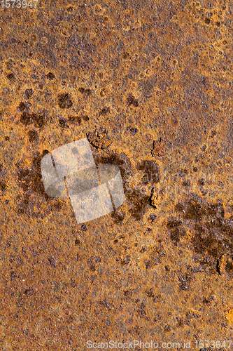 Image of very rusty orange metal surface