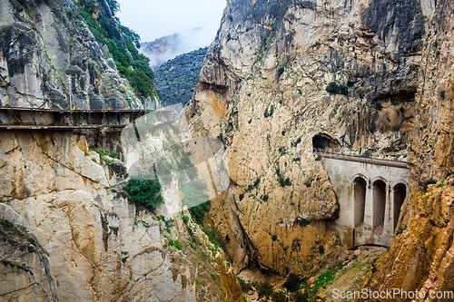 Image of Royal trail in El Chorro Spain