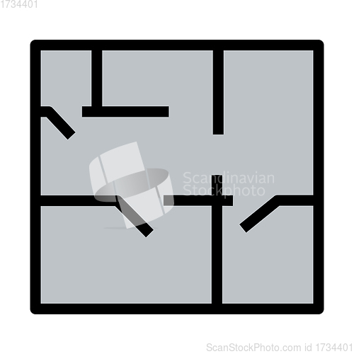 Image of Icon Of Apartment Plan
