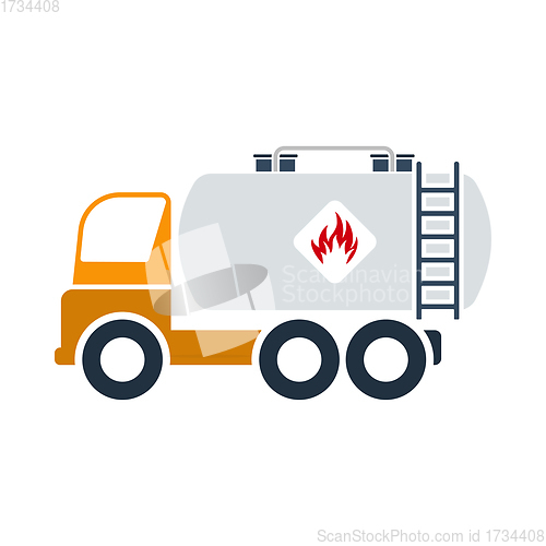 Image of Fuel Tank Truck Icon