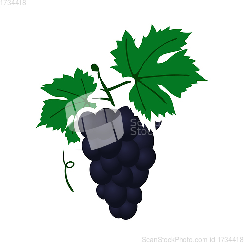 Image of Icon Of Grape In Ui Colors