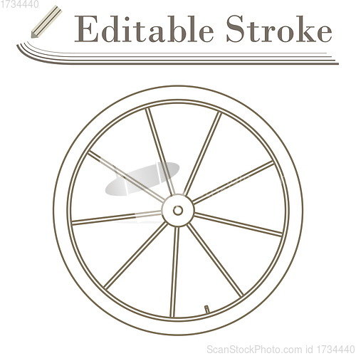 Image of Bike Wheel Icon