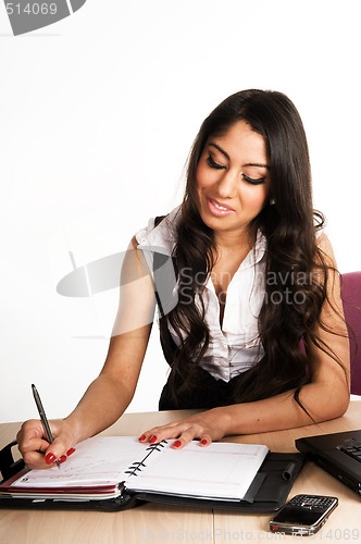 Image of Business women working in the office
