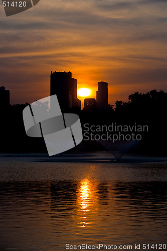 Image of City Sunset