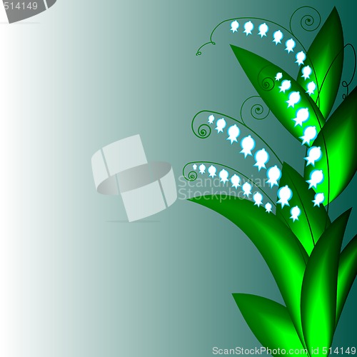 Image of Abstract floral background 