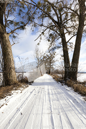 Image of winter road