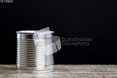 Image of old metal can