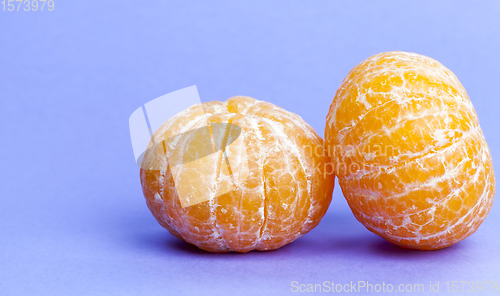 Image of delicious tangerines or orange