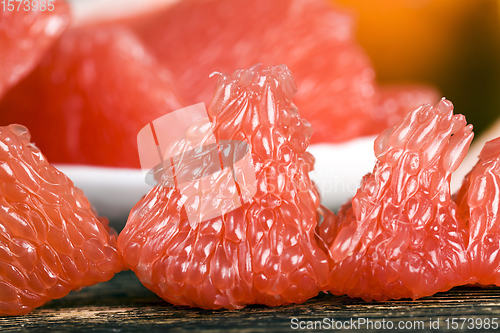 Image of red grapefruit