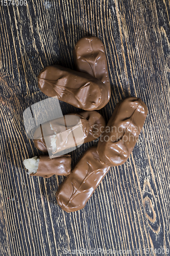 Image of coconut filling in chocolate