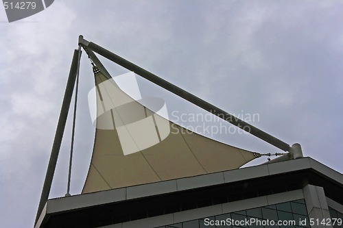 Image of Detail of a Singapore Skyscraper